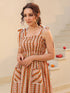 Printed Pure Cotton Fit & Flared Ethnic Dress